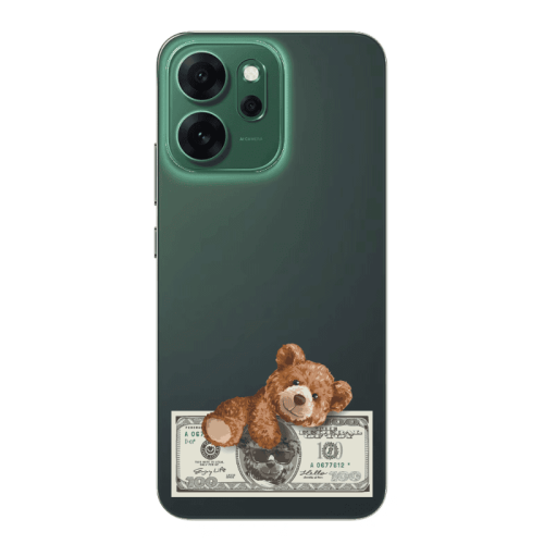Oppo Reno 14 FS Money Style Transparent Silicone TPU Θήκη